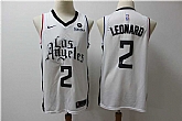 Clippers 2 Kawhi Leonard White City Edition Nike Swingman Jersey,baseball caps,new era cap wholesale,wholesale hats